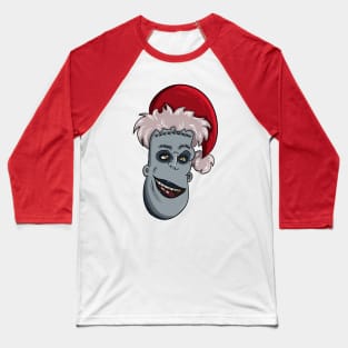 Frankenstein Claus Baseball T-Shirt